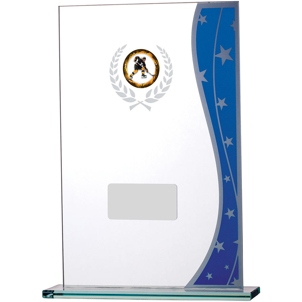 Clear Glass with Mirror Edge Award