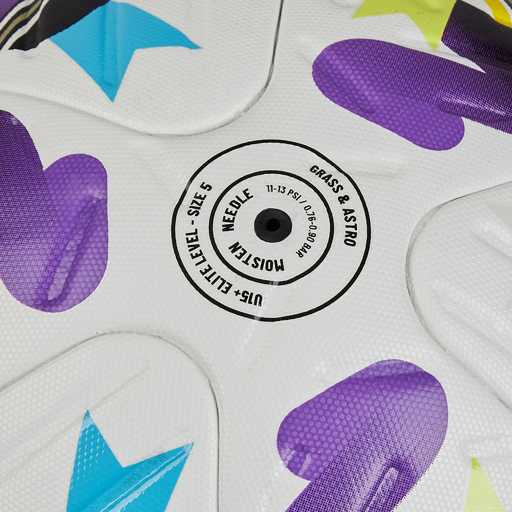 Women's FA Cup Ultimax Pro Football White/Electric Violet/Vibe Lime