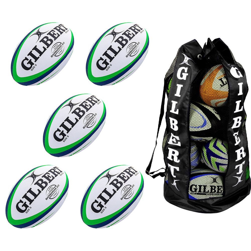 Gilbert Barbarian Rugby Ball Pack Size 5