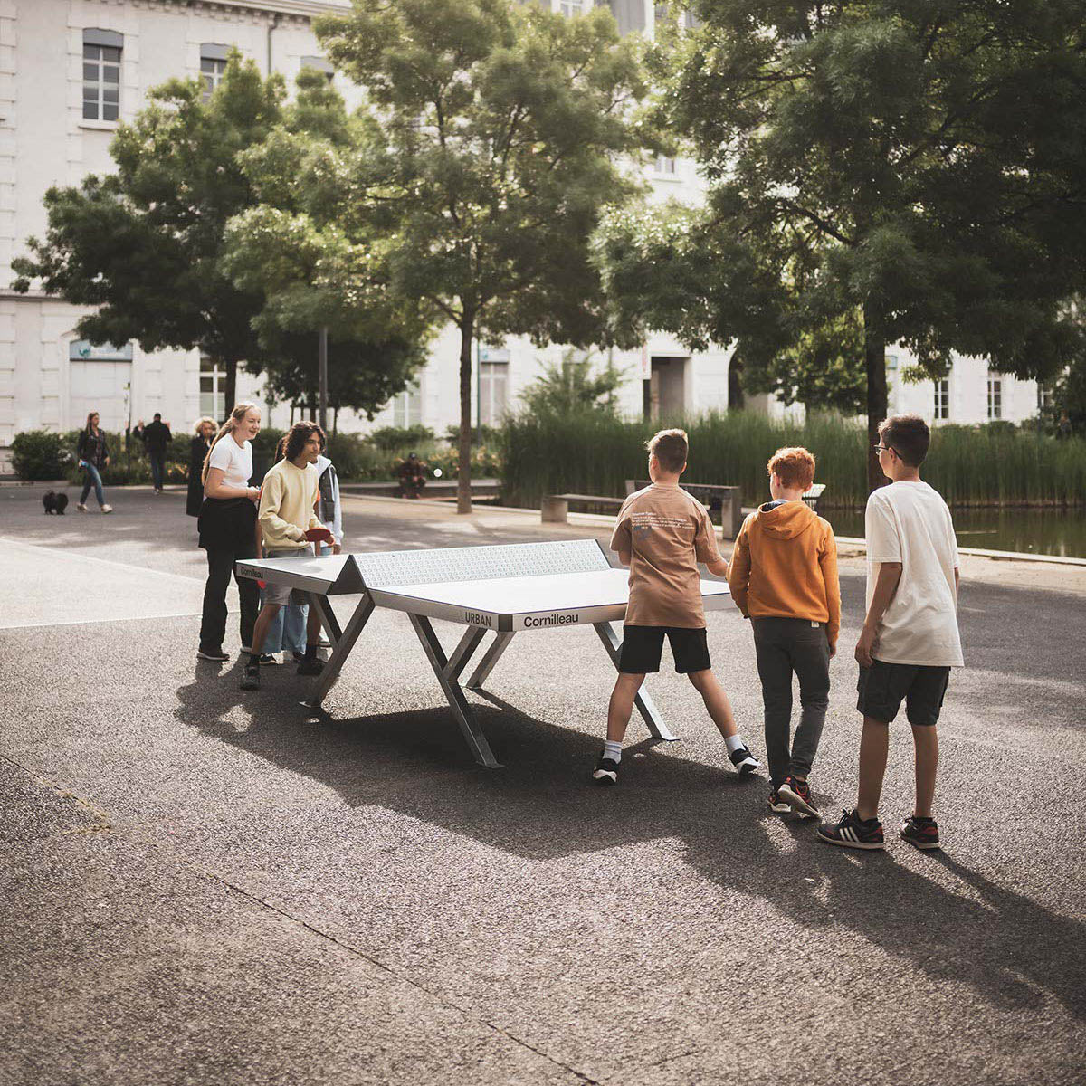 Cornilleau Urban Static 7mm Table Tennis Table Outdoor