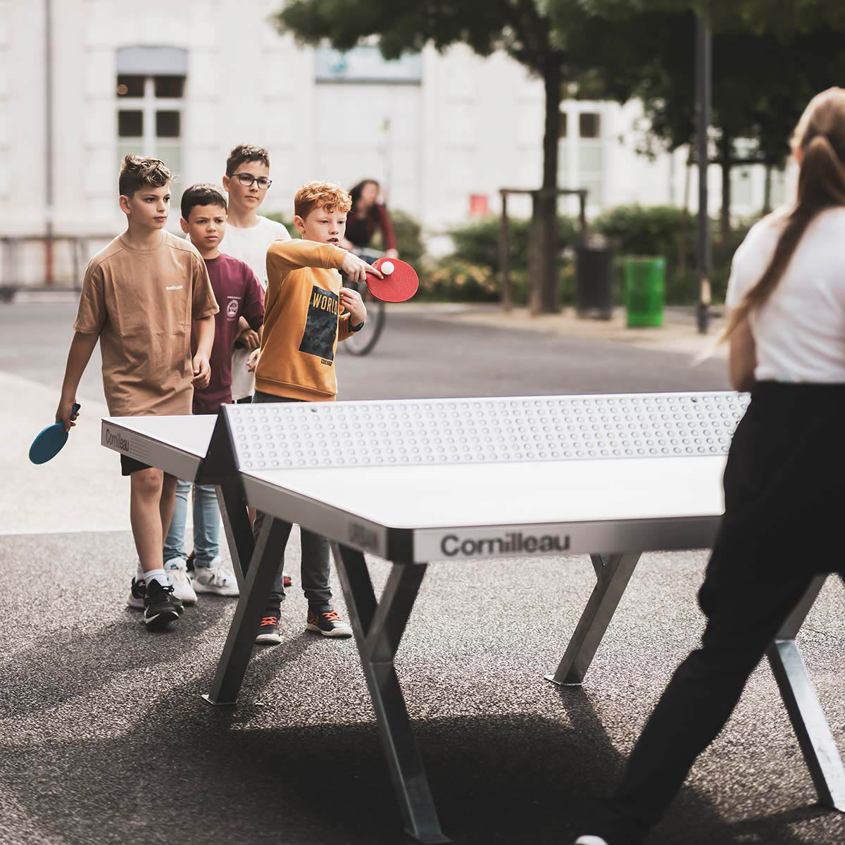 Cornilleau Urban Static 7mm Table Tennis Table Outdoor