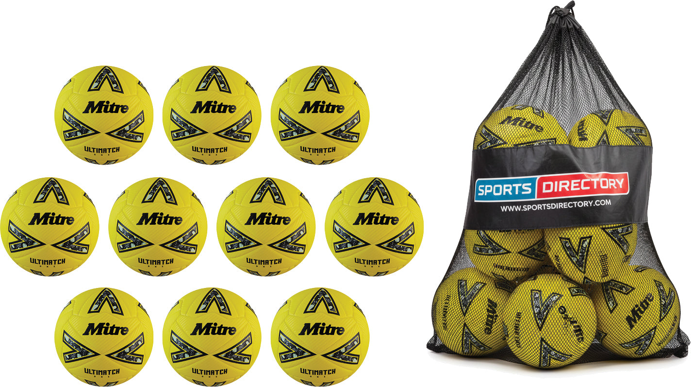 Mitre Ultimatch One Footballs - Pack of 10