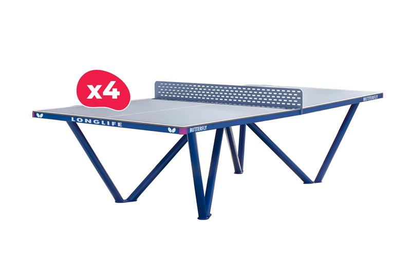 Butterfly Long Life Table Tennis Table Outdoor