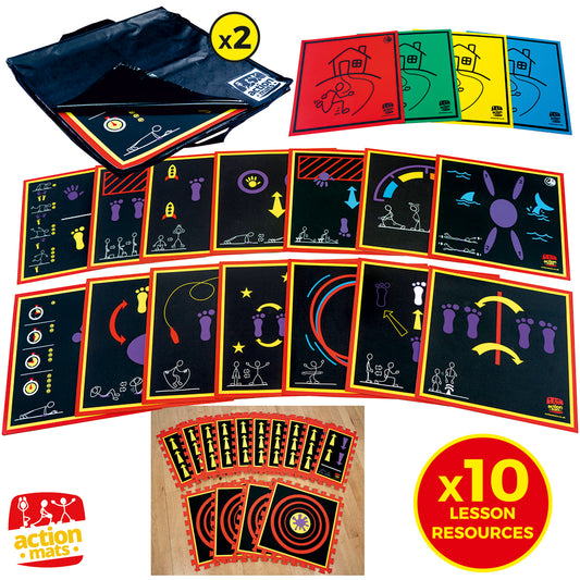Action Packed Action Mats Set