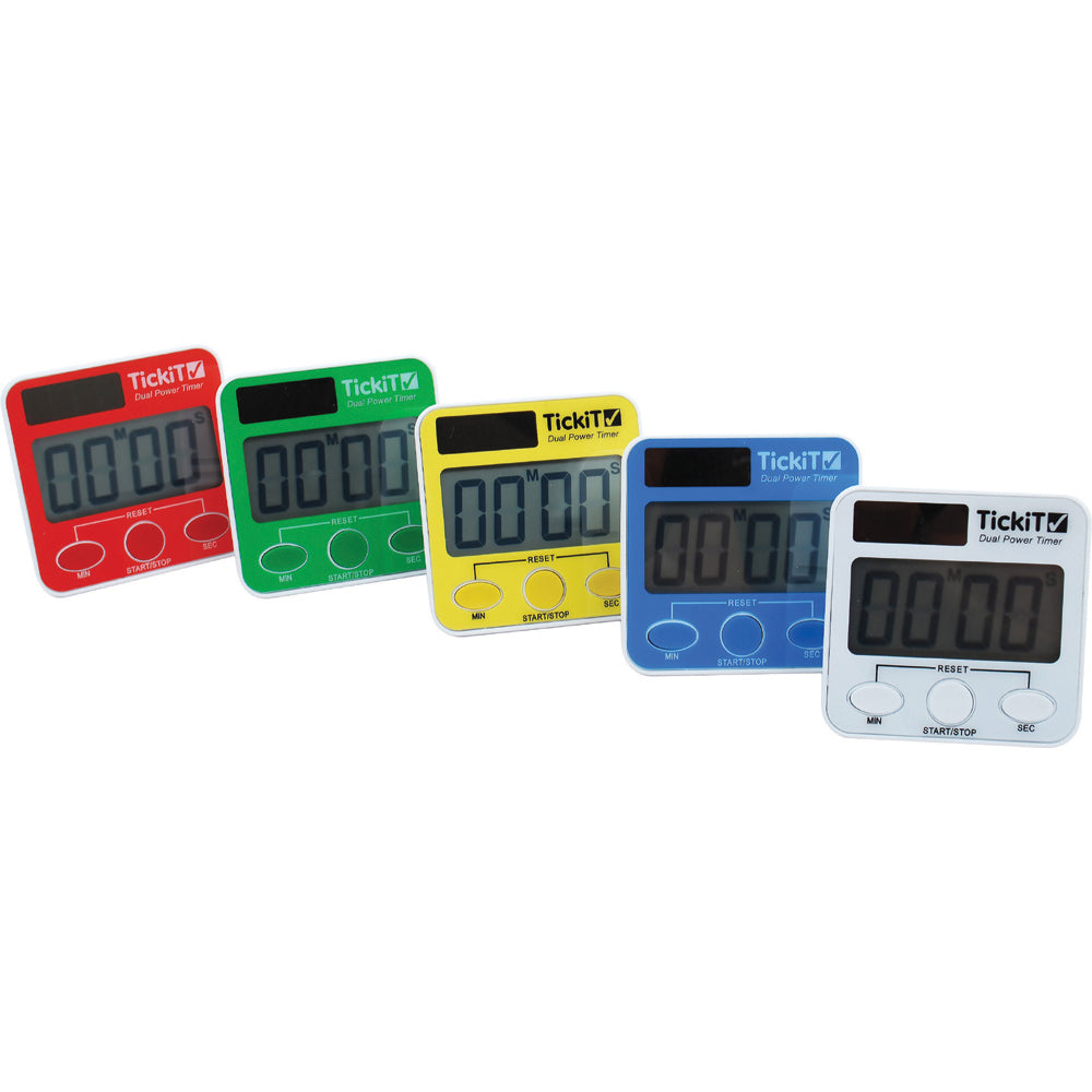 Dual Power Timers (Set of 5) – Sports Directory