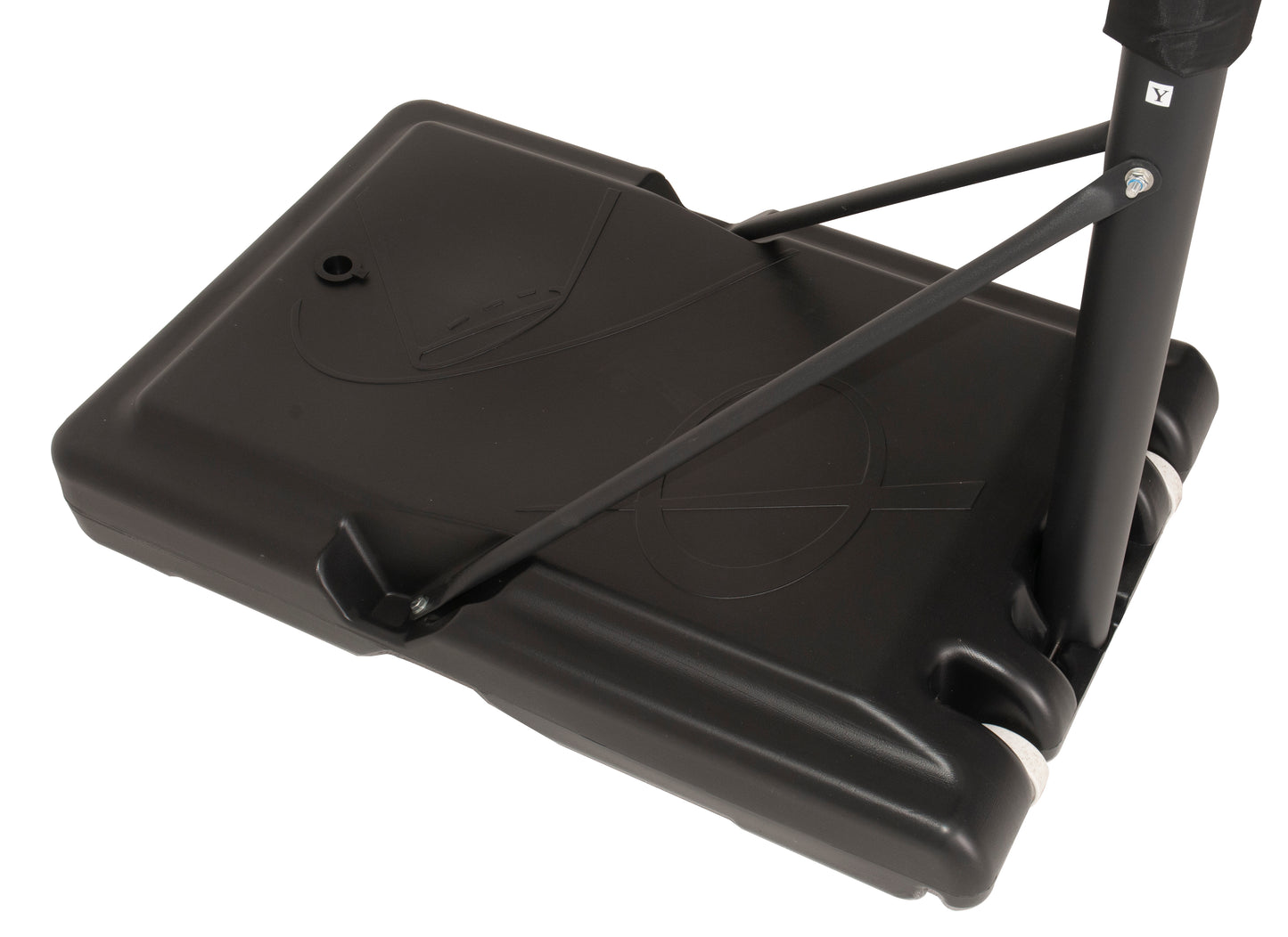 Sure Shot Easijust Portable Unit with Acrylic Backboard and Pole Padding