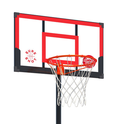Sure Shot Easi Shot Portable Unit Acrylic Backboard & Pole Padding