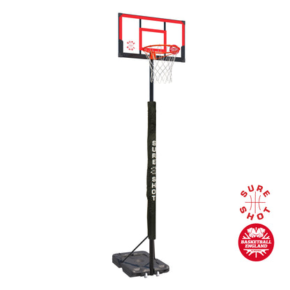 Sure Shot Easi Shot Portable Unit Acrylic Backboard & Pole Padding