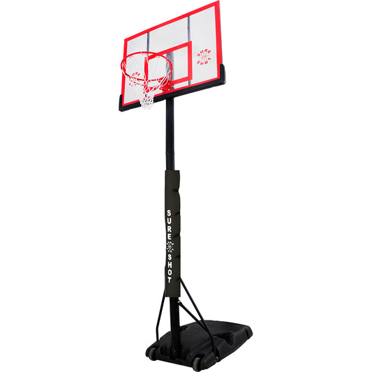 U Just Portable Acrylic Backboard Basketball Unit