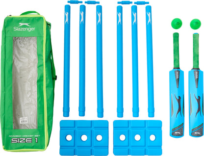 Slazenger Academy Plastic Cricket Set