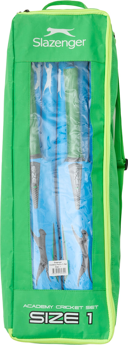 Slazenger Academy Plastic Cricket Set