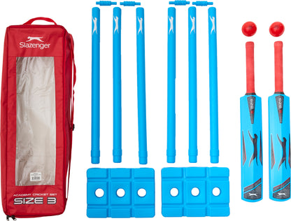 Slazenger Academy Plastic Cricket Set