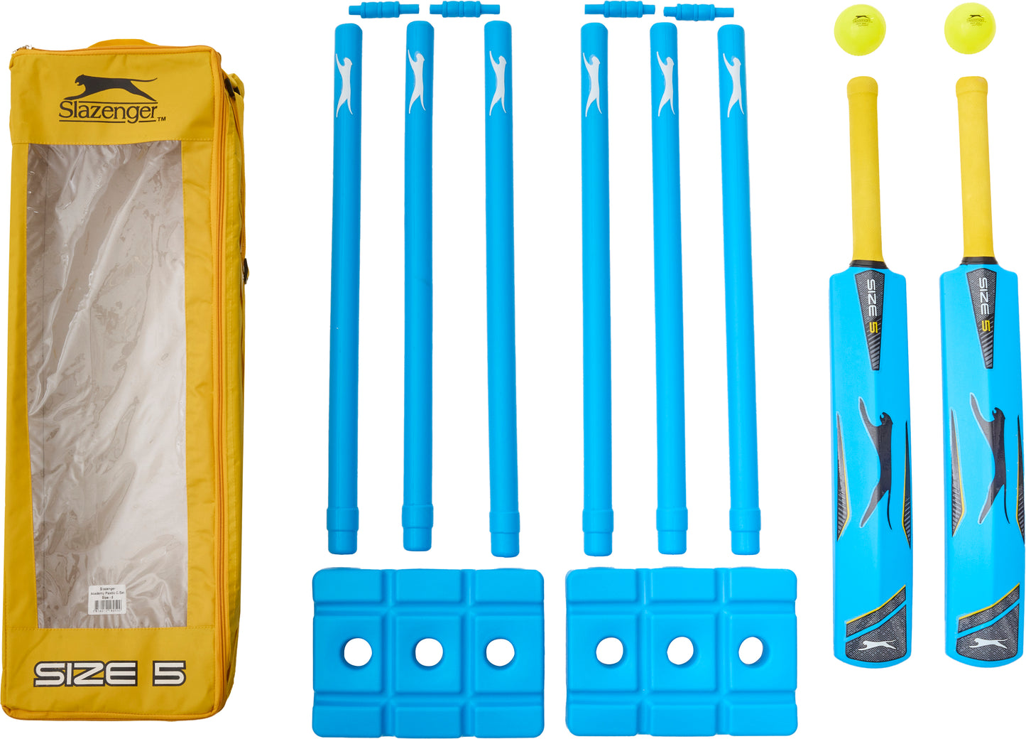 Slazenger Academy Plastic Cricket Set
