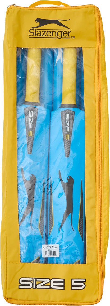 Slazenger Academy Plastic Cricket Set