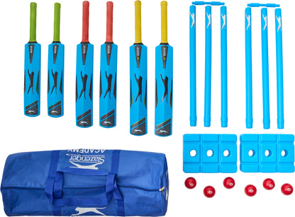 Slazenger Academy Plastic Team Cricket Set
