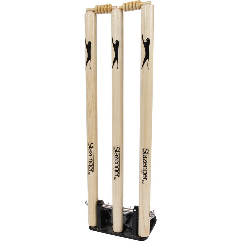 Springboard Stumps Wooden Spring Return Stumps – Sports Directory