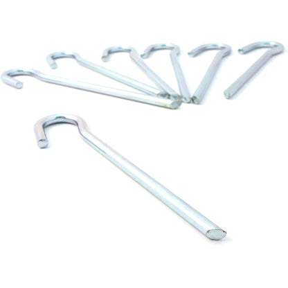 Heavy Duty 10mm Dia Steel Ground Peg