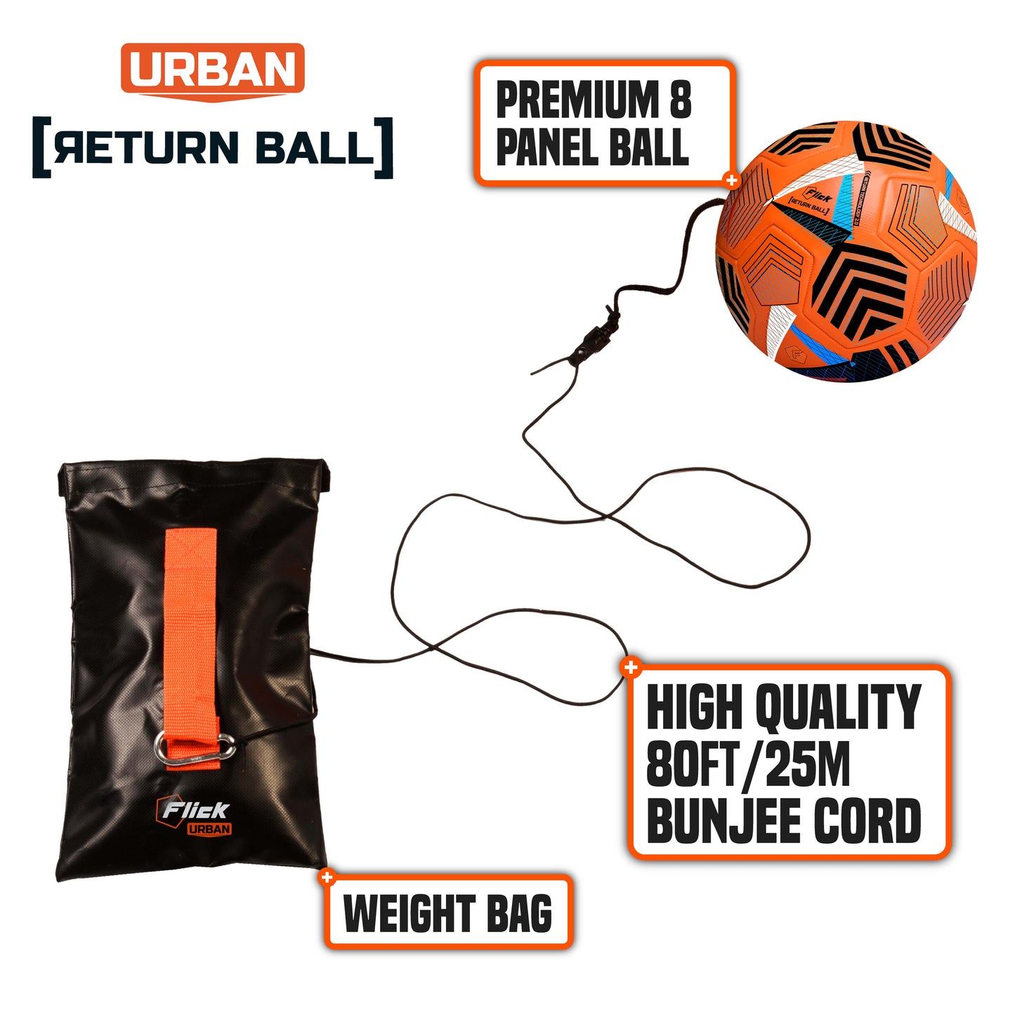 Football Flick Urban Return Ball