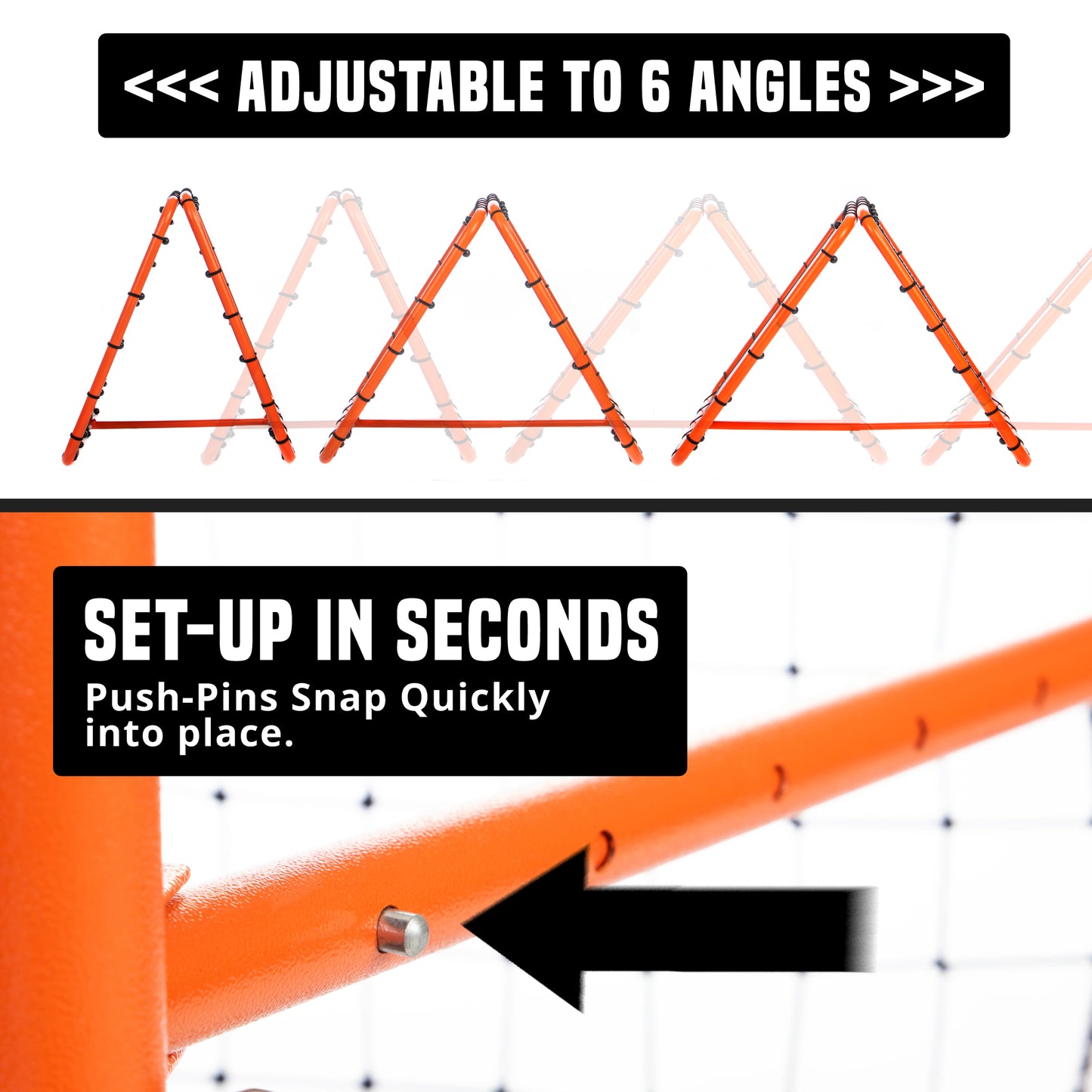 Football Flick Urban Dual-Speed Rebounder