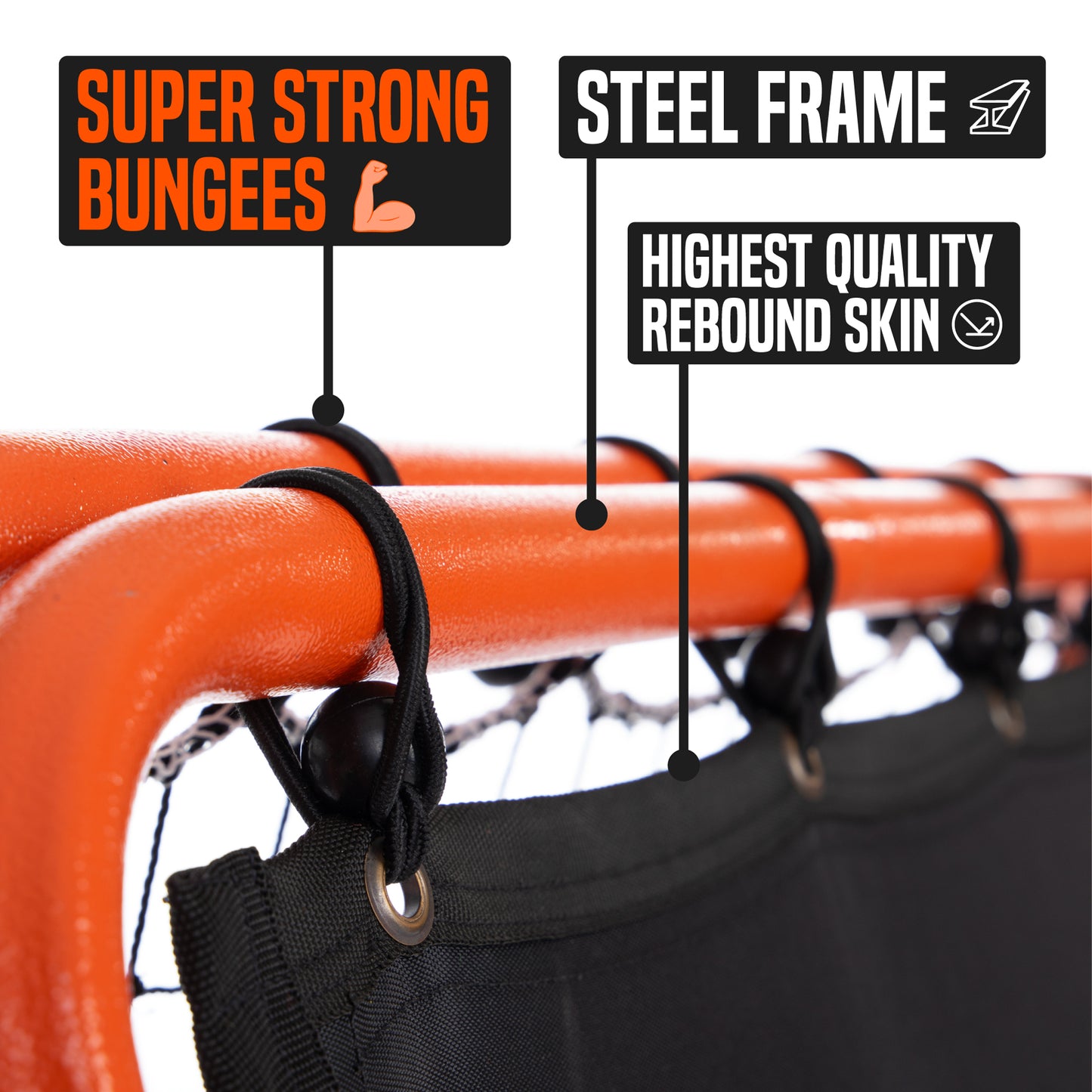 Football Flick Urban Dual-Speed Rebounder