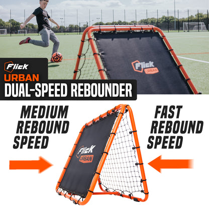 Football Flick Urban Dual-Speed Rebounder