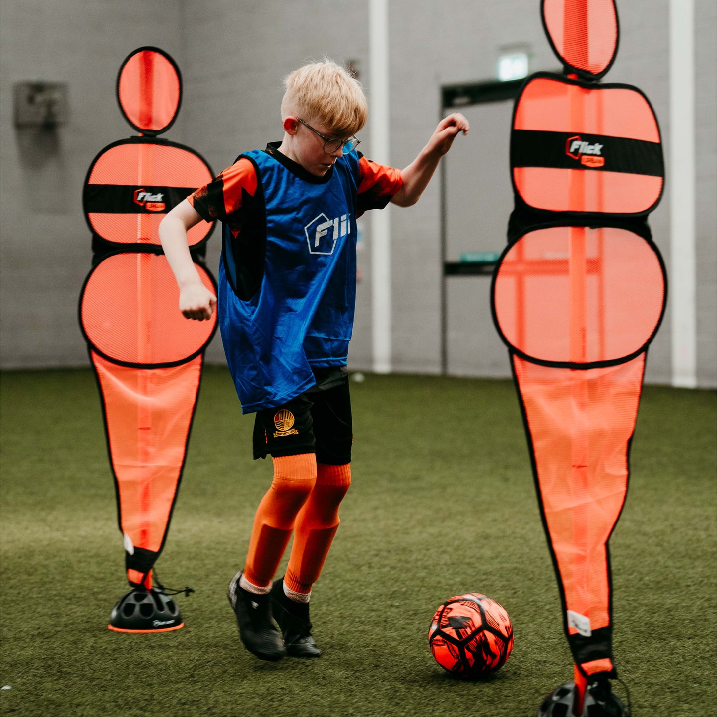 Football Flick Training Set & Mannequins (Set of 3)