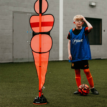 Football Flick Training Set & Mannequins (Set of 3)