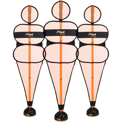 Football Flick Training Set & Mannequins (Set of 3)