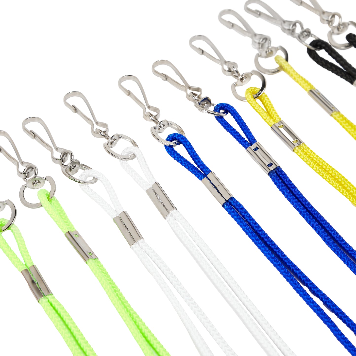 Coloured Whistle Lanyards
