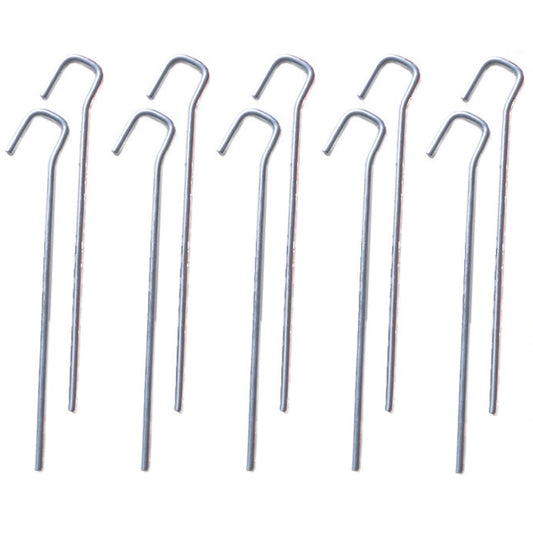 Steel Ground Pegs (Set of 10)
