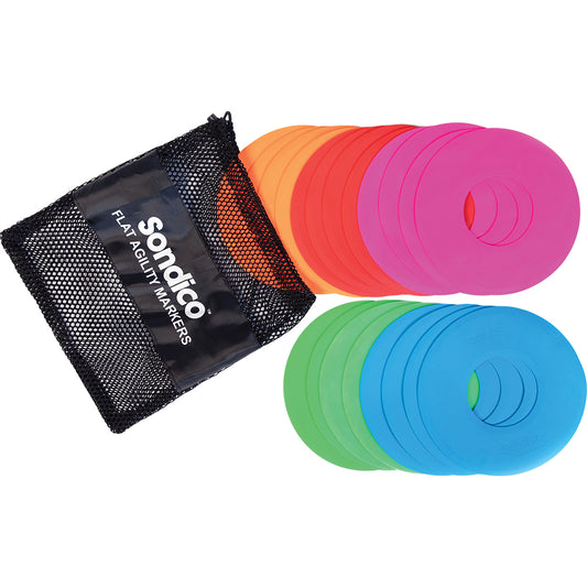 Sondico Flat Agility Sequence Dot Markers (Set of 20)