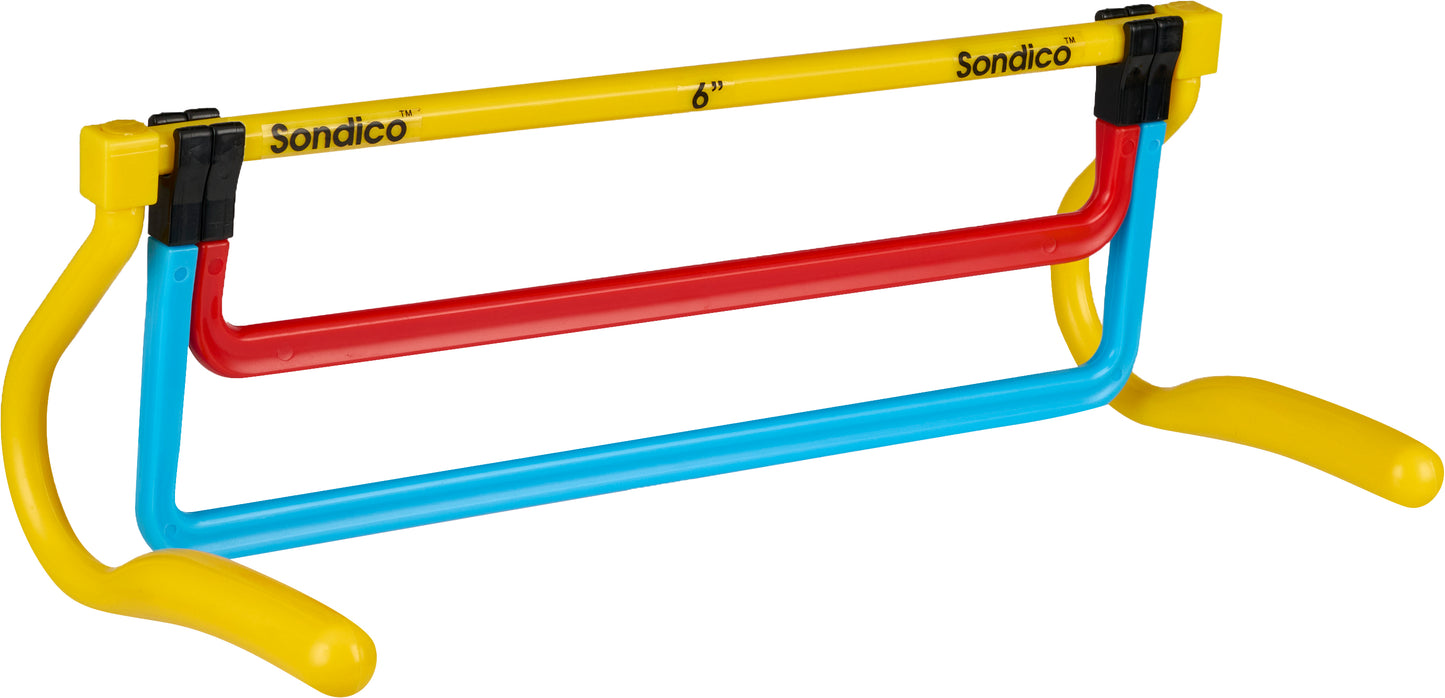 Sondico Height Adjustable Training Hurdles (Set of 6)