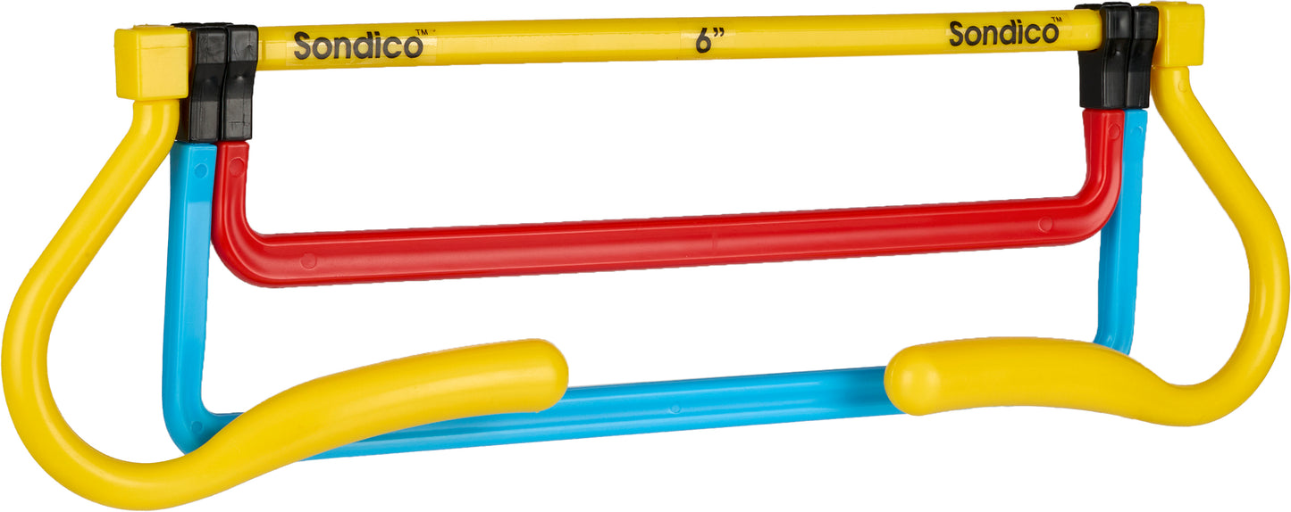 Sondico Height Adjustable Training Hurdles (Set of 6)