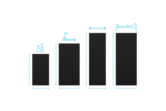 Floor Machine Protection Mat Black