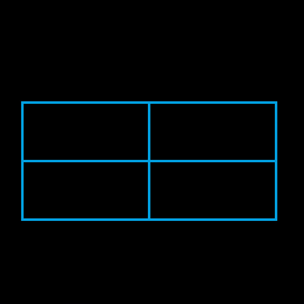 Short Tennis Marking - 12m x 6m