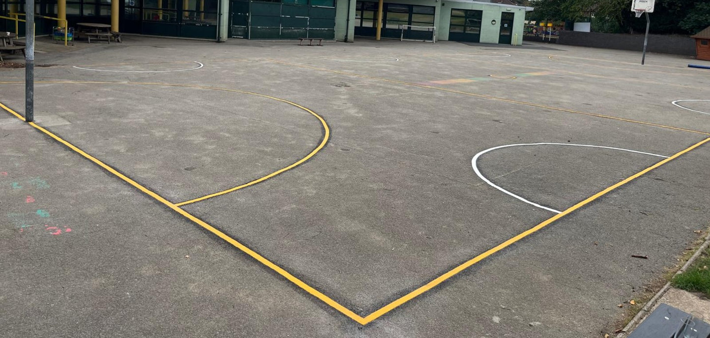 Netball & Mini Football Marking - 30 x 15m