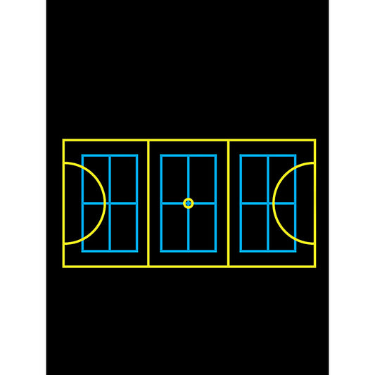 Netball & Short Tennis Marking - 30 x 15m