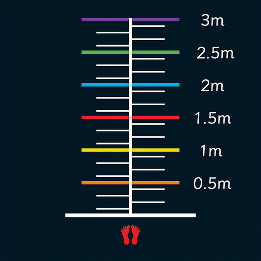 Standing Long Jump Marking - 3.5 x 2.5m