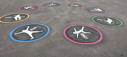 Fitness Circle Marking - 5.5m diameter
