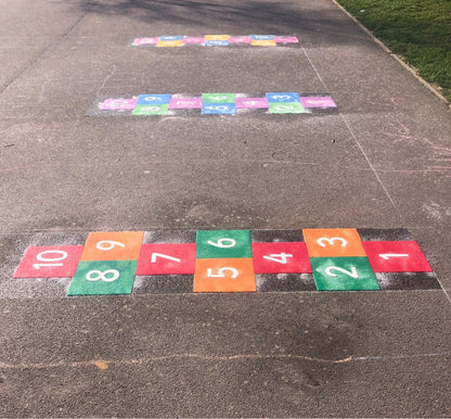 Solid Hopscotch Marking - 2.1 x 0.6m