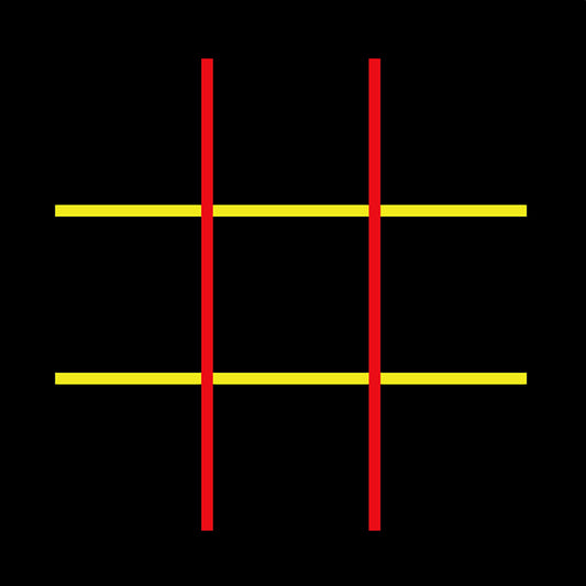 Noughts & Crosses Marking - 2 x 2m