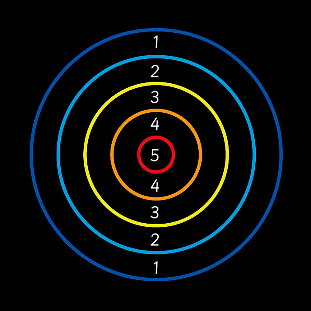Number Target 5 Marking - 4m diameter