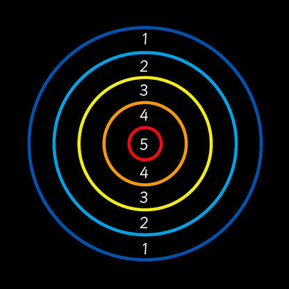 Number Target 5 Marking - 4m diameter