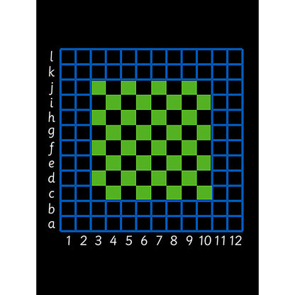 Co-Ordinates Grid Marking - 4 x 4m