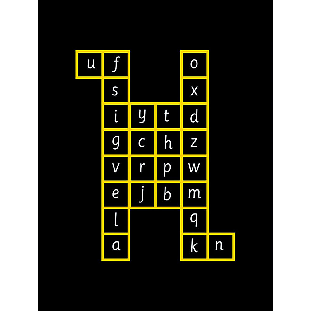 Outline Letter Jump Marking - 4 x 3m