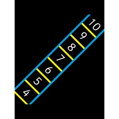 1-10 Ladder Marking - 5 x 0.6m