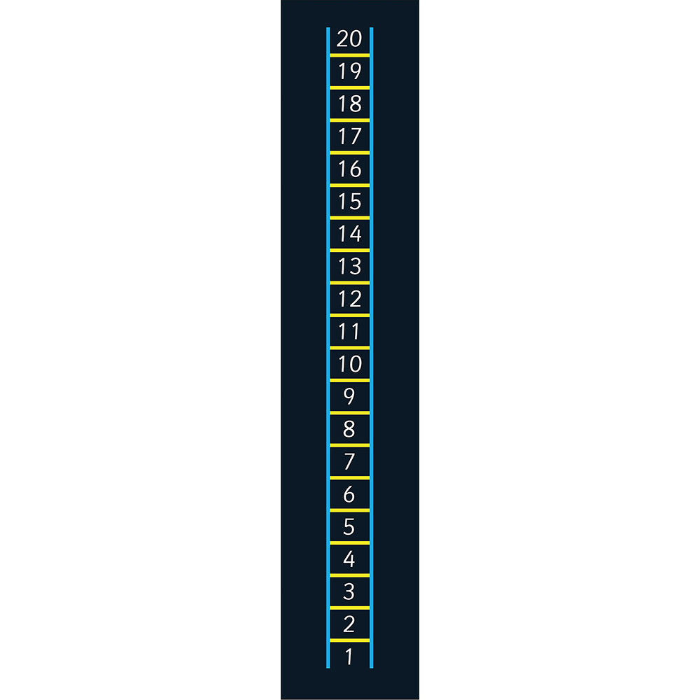 1-20 Ladder Marking - 10 x 0.6m