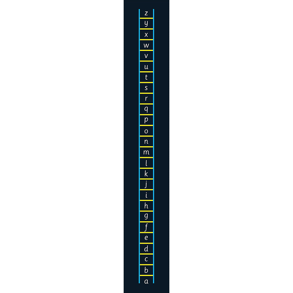 Alphabet Ladder Marking - 13 x 0.6m