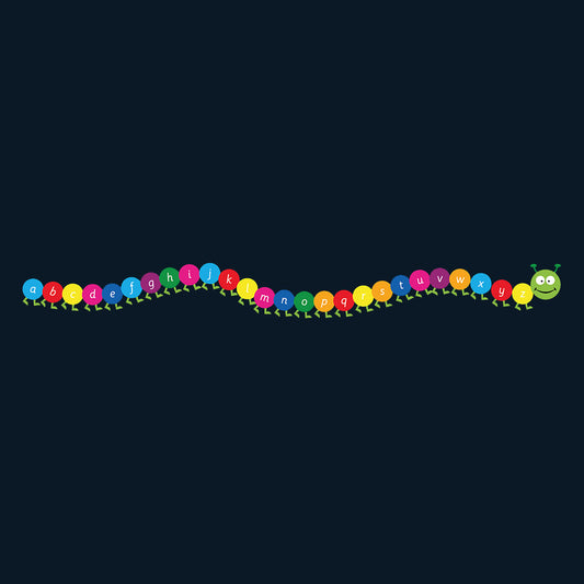 Alphabet Solid Caterpillar Marking - 7 x 0.8m