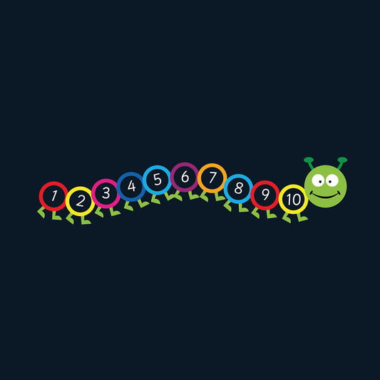 1-10 Outline Caterpillar Marking - 3 x 0.8m